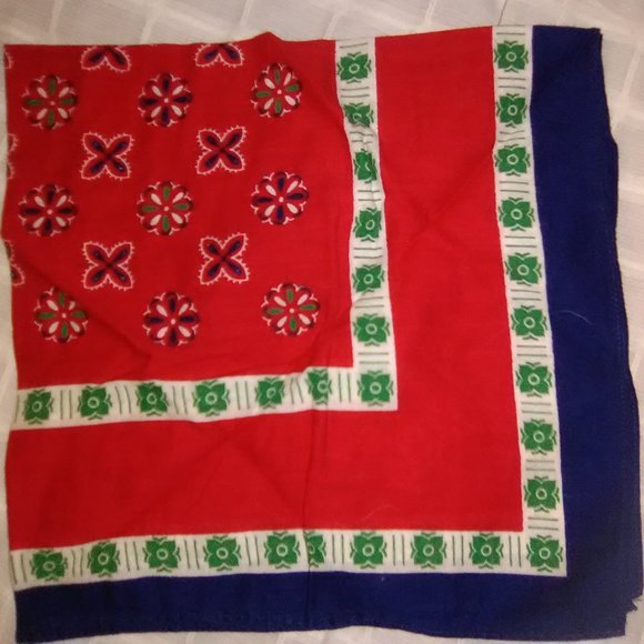 Multicolored pocket square Sweet Honesty - Picture 3 of 4